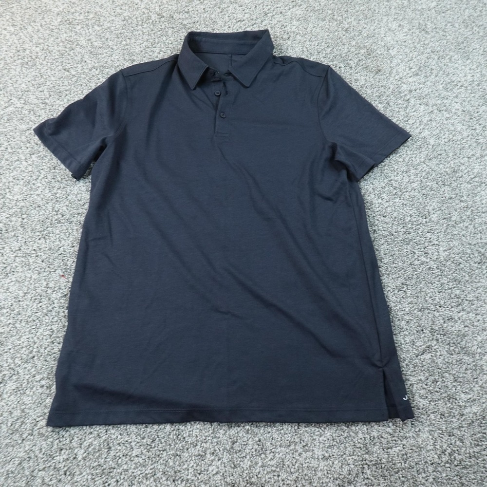 NEW Jack Archer Polo Shirt Mens M Blue Short Sleeve Tech Performance Golf Preppy